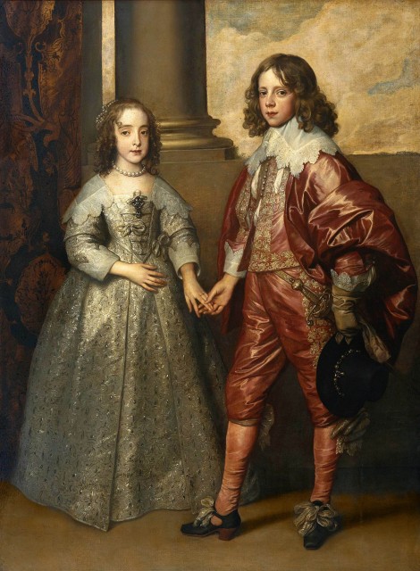 Anthony van Dyck William II Prince of Orange and Princess Henrietta Mary Stuart daughter of Charles I of England